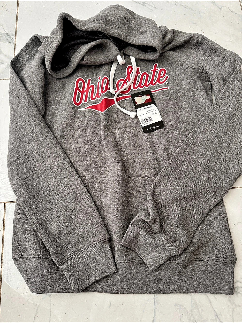 Colosseum Ohio State Gray Hoodie Size Medium NWT